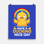 Have A Ducking Day-None-Matte-Poster-Vallina84