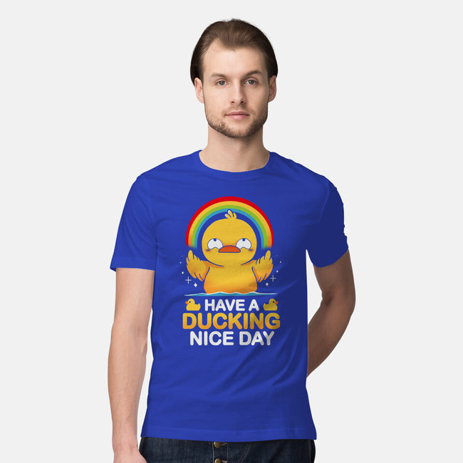 Have A Ducking Day-Mens-Premium-Tee-Vallina84