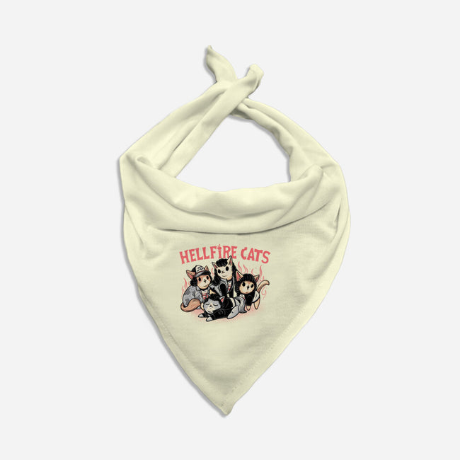 Hellfire Cats-Dog-Bandana-Pet Collar-momma_gorilla