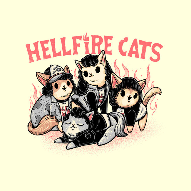 Hellfire Cats-None-Polyester-Shower Curtain-momma_gorilla