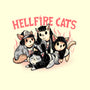 Hellfire Cats-None-Fleece-Blanket-momma_gorilla