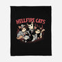 Hellfire Cats-None-Fleece-Blanket-momma_gorilla