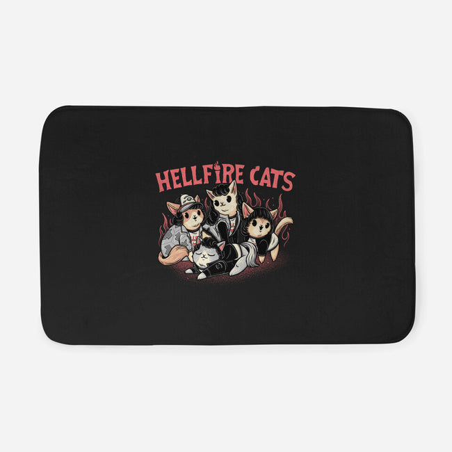 Hellfire Cats-None-Memory Foam-Bath Mat-momma_gorilla