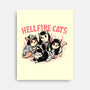 Hellfire Cats-None-Stretched-Canvas-momma_gorilla