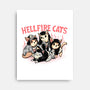 Hellfire Cats-None-Stretched-Canvas-momma_gorilla