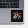 Hellfire Cats-None-Glossy-Sticker-momma_gorilla