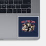 Hellfire Cats-None-Glossy-Sticker-momma_gorilla