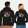 Hellfire Cats-Unisex-Zip-Up-Sweatshirt-momma_gorilla