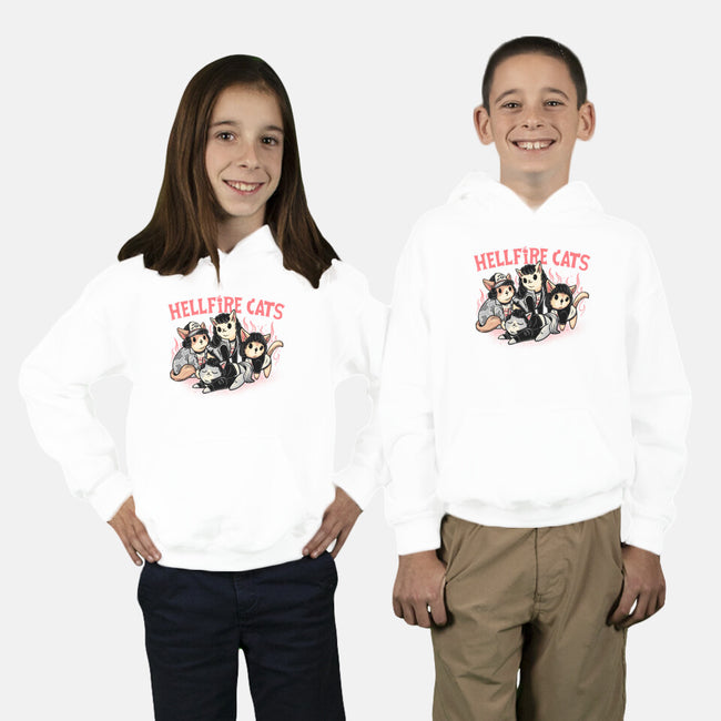 Hellfire Cats-Youth-Pullover-Sweatshirt-momma_gorilla