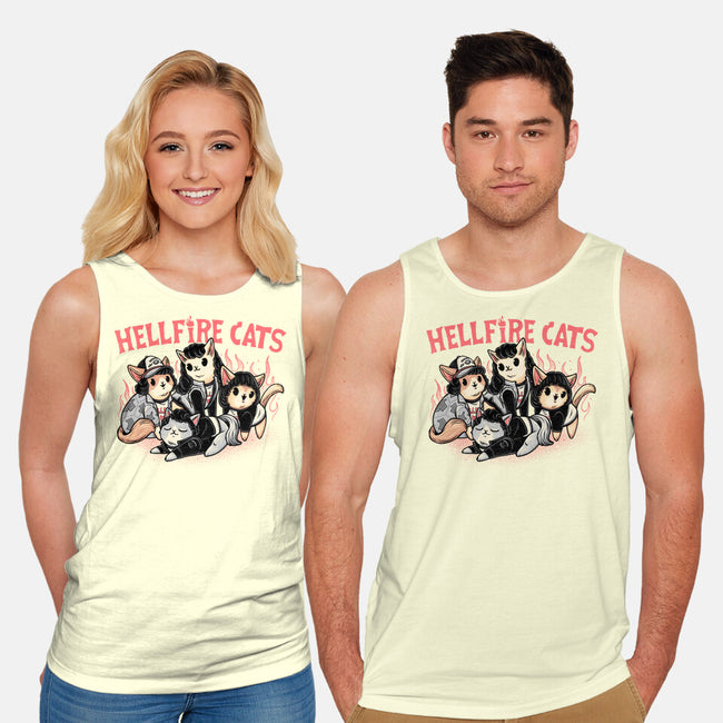 Hellfire Cats-Unisex-Basic-Tank-momma_gorilla