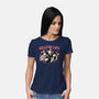 Hellfire Cats-Womens-Basic-Tee-momma_gorilla