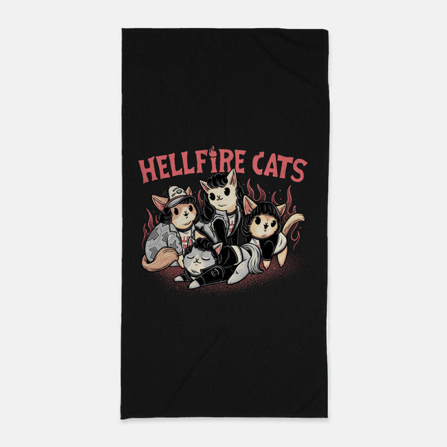 Hellfire Cats-None-Beach-Towel-momma_gorilla