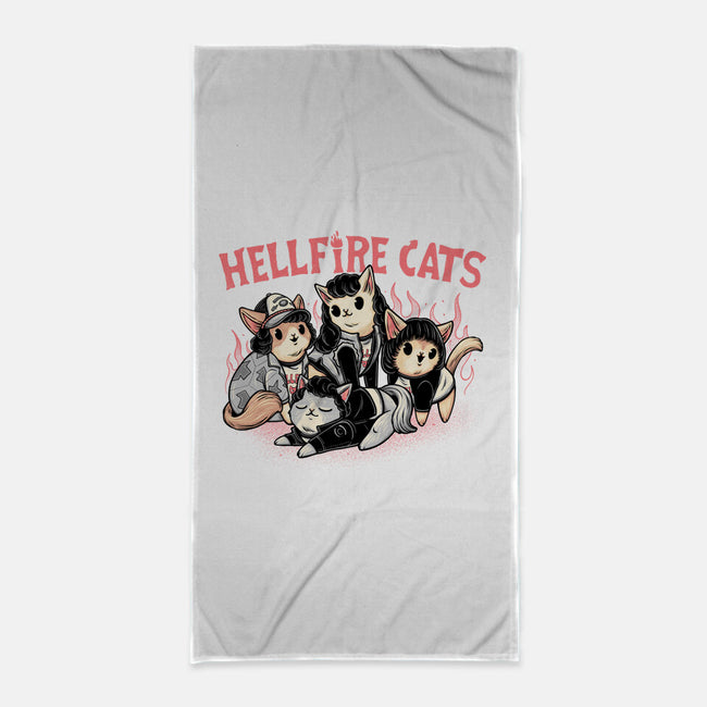 Hellfire Cats-None-Beach-Towel-momma_gorilla