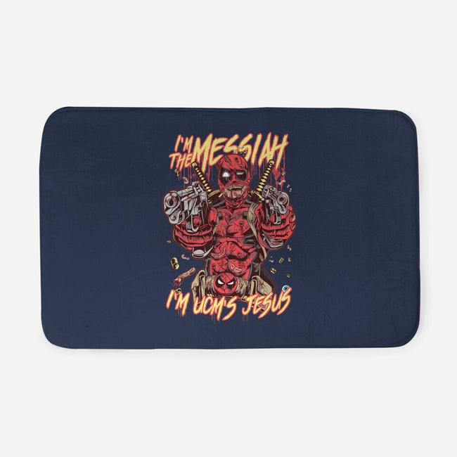 I'm The Messiah-None-Memory Foam-Bath Mat-Nihon Bunka