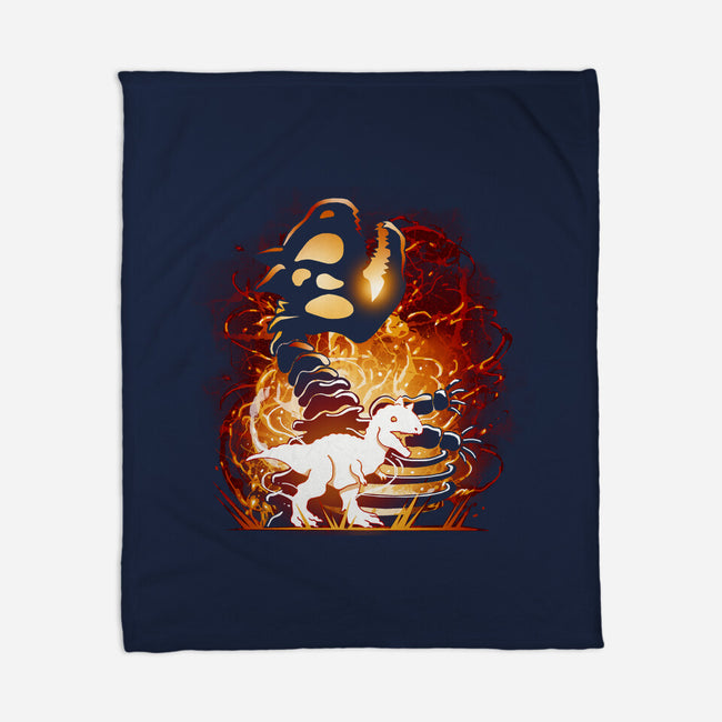 Carnotaurus-None-Fleece-Blanket-Vallina84