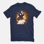 Triceratops-Womens-Basic-Tee-Vallina84