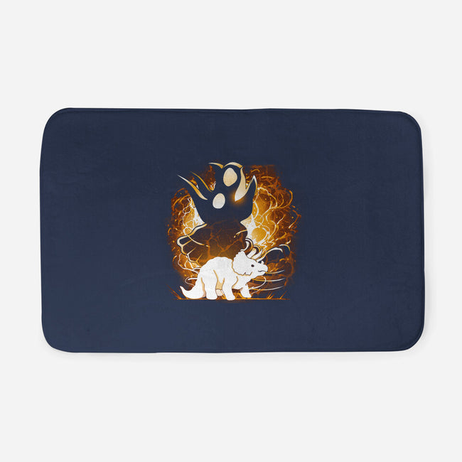 Triceratops-None-Memory Foam-Bath Mat-Vallina84