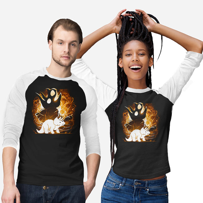 Triceratops-Unisex-Baseball-Tee-Vallina84