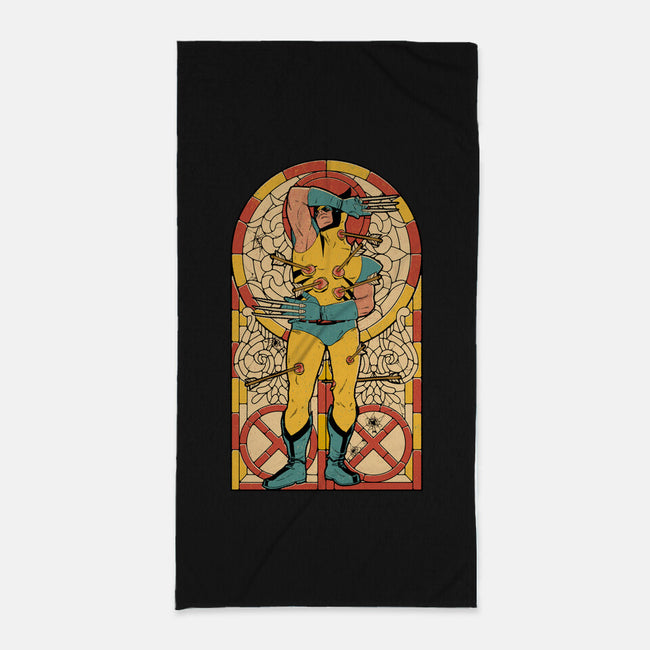 Blessed Beast-None-Beach-Towel-Hafaell