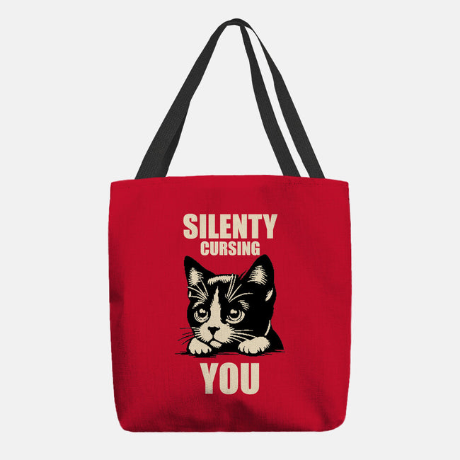 Silently Cursing You-None-Basic Tote-Bag-turborat14