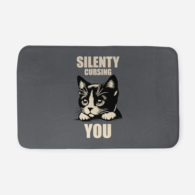 Silently Cursing You-None-Memory Foam-Bath Mat-turborat14