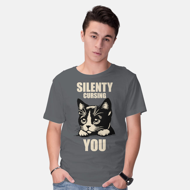 Silently Cursing You-Mens-Basic-Tee-turborat14