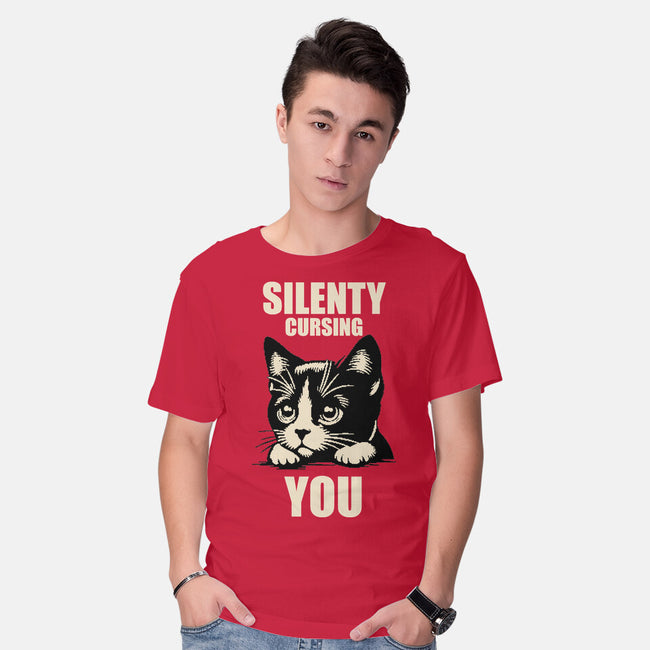 Silently Cursing You-Mens-Basic-Tee-turborat14