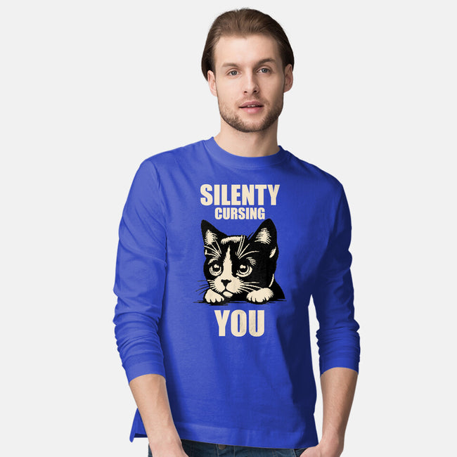 Silently Cursing You-Mens-Long Sleeved-Tee-turborat14