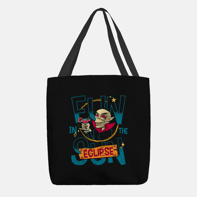 Fun In The Eclipse-None-Basic Tote-Bag-teesgeex