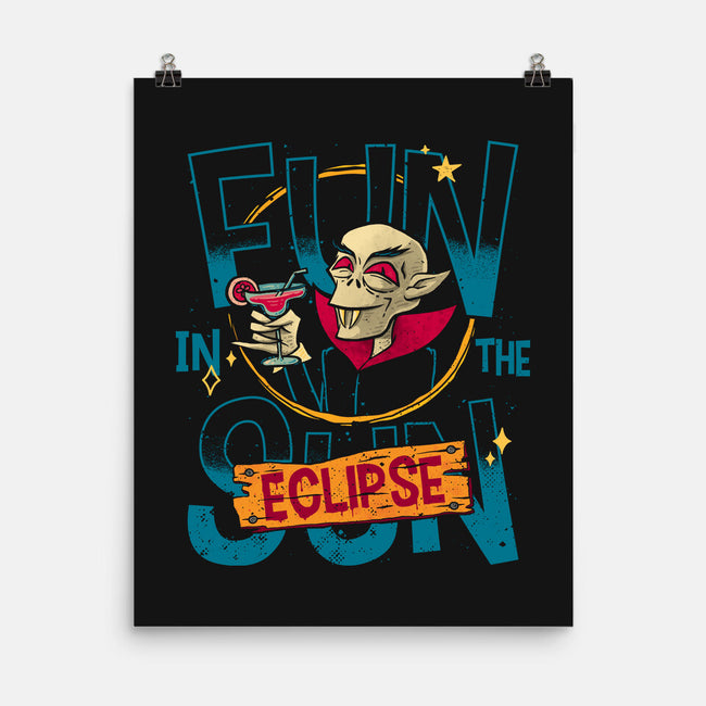 Fun In The Eclipse-None-Matte-Poster-teesgeex