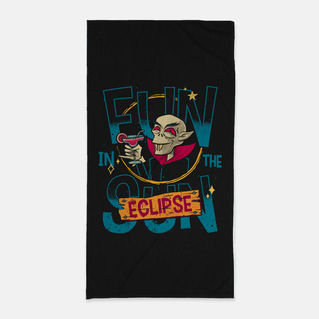 Fun In The Eclipse-None-Beach-Towel-teesgeex