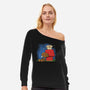 Phonenuts-Womens-Off Shoulder-Sweatshirt-Barbadifuoco