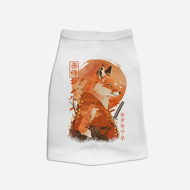 Red Fox Samurai-Cat-Basic-Pet Tank-dandingeroz