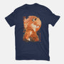 Red Fox Samurai-Mens-Heavyweight-Tee-dandingeroz