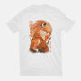 Red Fox Samurai-Mens-Heavyweight-Tee-dandingeroz