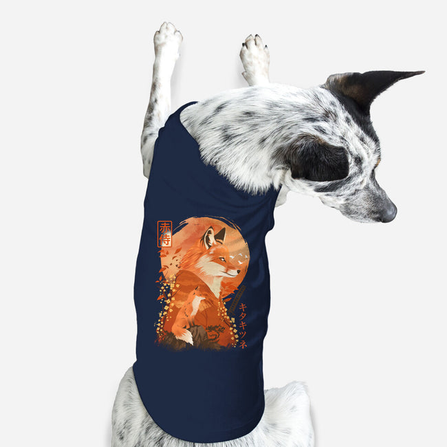 Red Fox Samurai-Dog-Basic-Pet Tank-dandingeroz