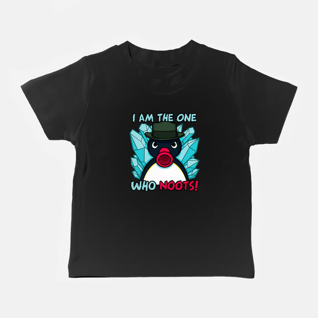 The One Who Noots-Baby-Basic-Tee-Raffiti