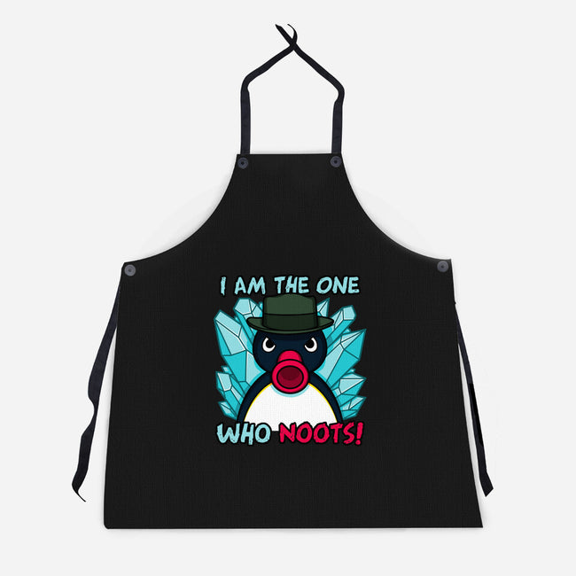 The One Who Noots-Unisex-Kitchen-Apron-Raffiti