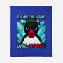 The One Who Noots-None-Fleece-Blanket-Raffiti