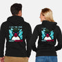 The One Who Noots-Unisex-Zip-Up-Sweatshirt-Raffiti