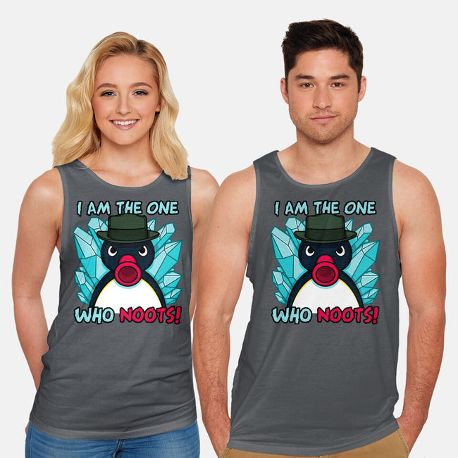 The One Who Noots-Unisex-Basic-Tank-Raffiti