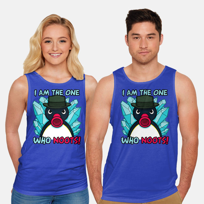 The One Who Noots-Unisex-Basic-Tank-Raffiti