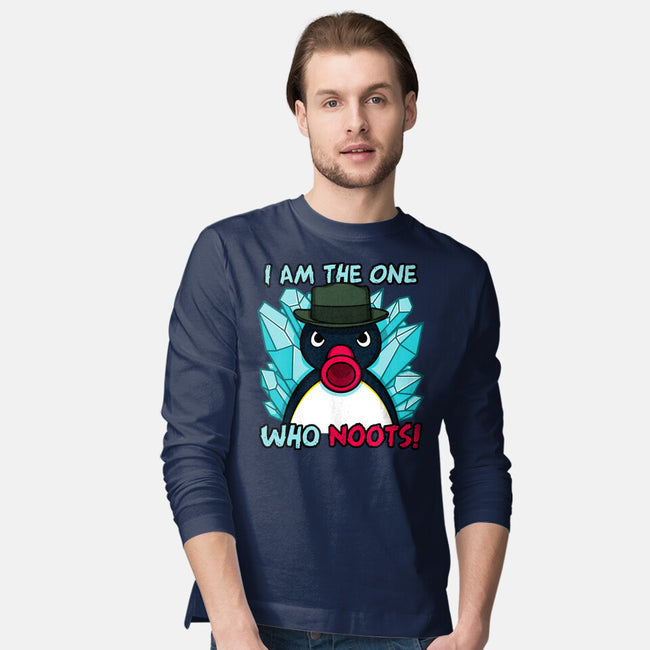 The One Who Noots-Mens-Long Sleeved-Tee-Raffiti