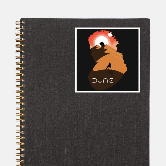 Dune Silhouette-None-Glossy-Sticker-Tri haryadi