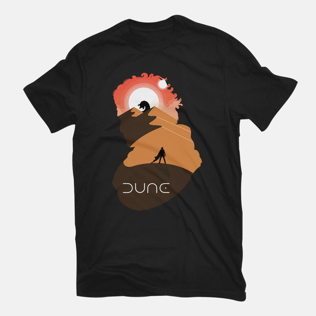 Dune Silhouette-Womens-Basic-Tee-Tri haryadi