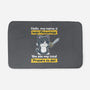 Inigo Meowntoya-None-Memory Foam-Bath Mat-retrodivision