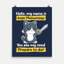 Inigo Meowntoya-None-Matte-Poster-retrodivision