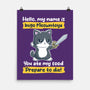 Inigo Meowntoya-None-Matte-Poster-retrodivision