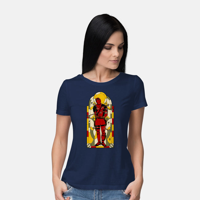 Guardian Of Chaos-Womens-Basic-Tee-Hafaell