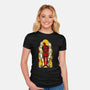 Guardian Of Chaos-Womens-Fitted-Tee-Hafaell